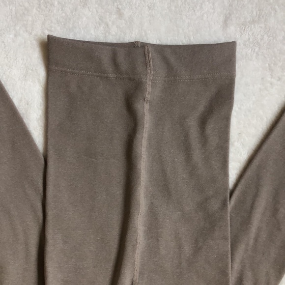 NEW Tan Nude Timberland Fleece Lined Leggings - Picture 2 of 5